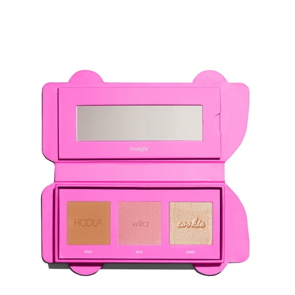 BEAUTY BUS STOP PALETTE (PALETA DE BLUSH, BRONZER E ILUMINADOR PARA MEJILLAS MINI)